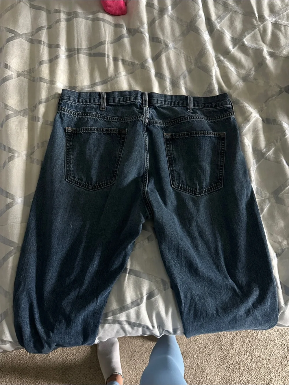 Old Navy Men’s Dark Blue Bootcut Jeans